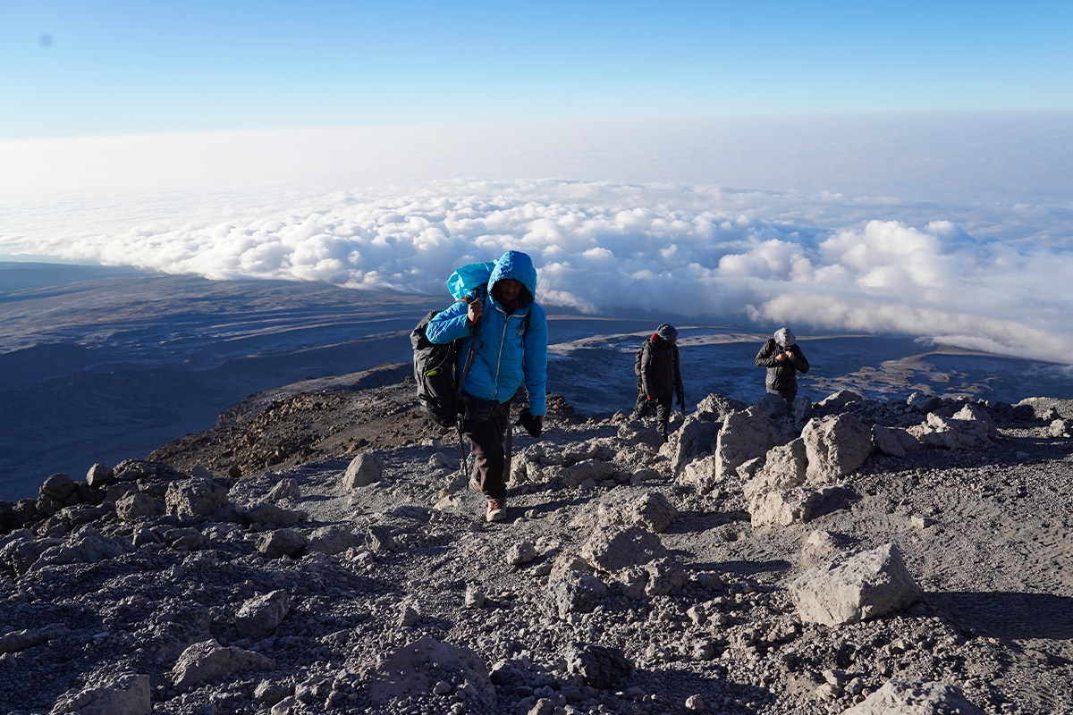 Hiking in Tanzania